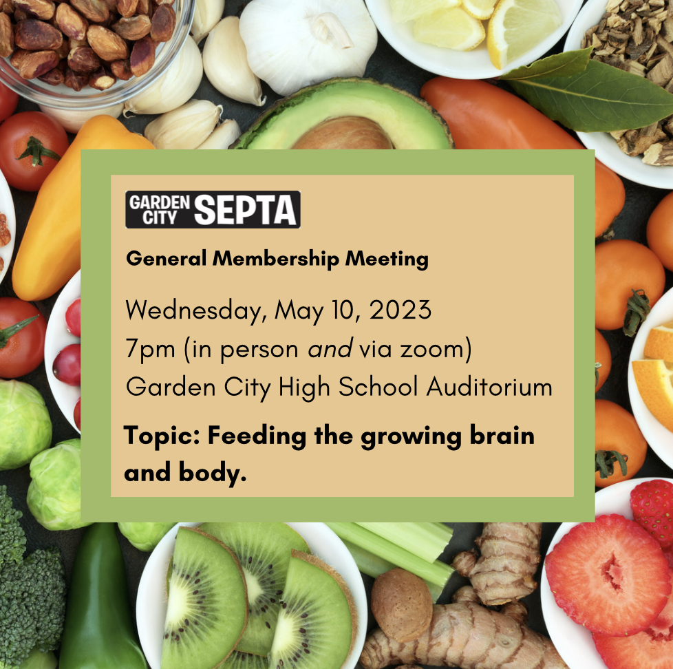 Garden City SEPTA General Membership Meeting 