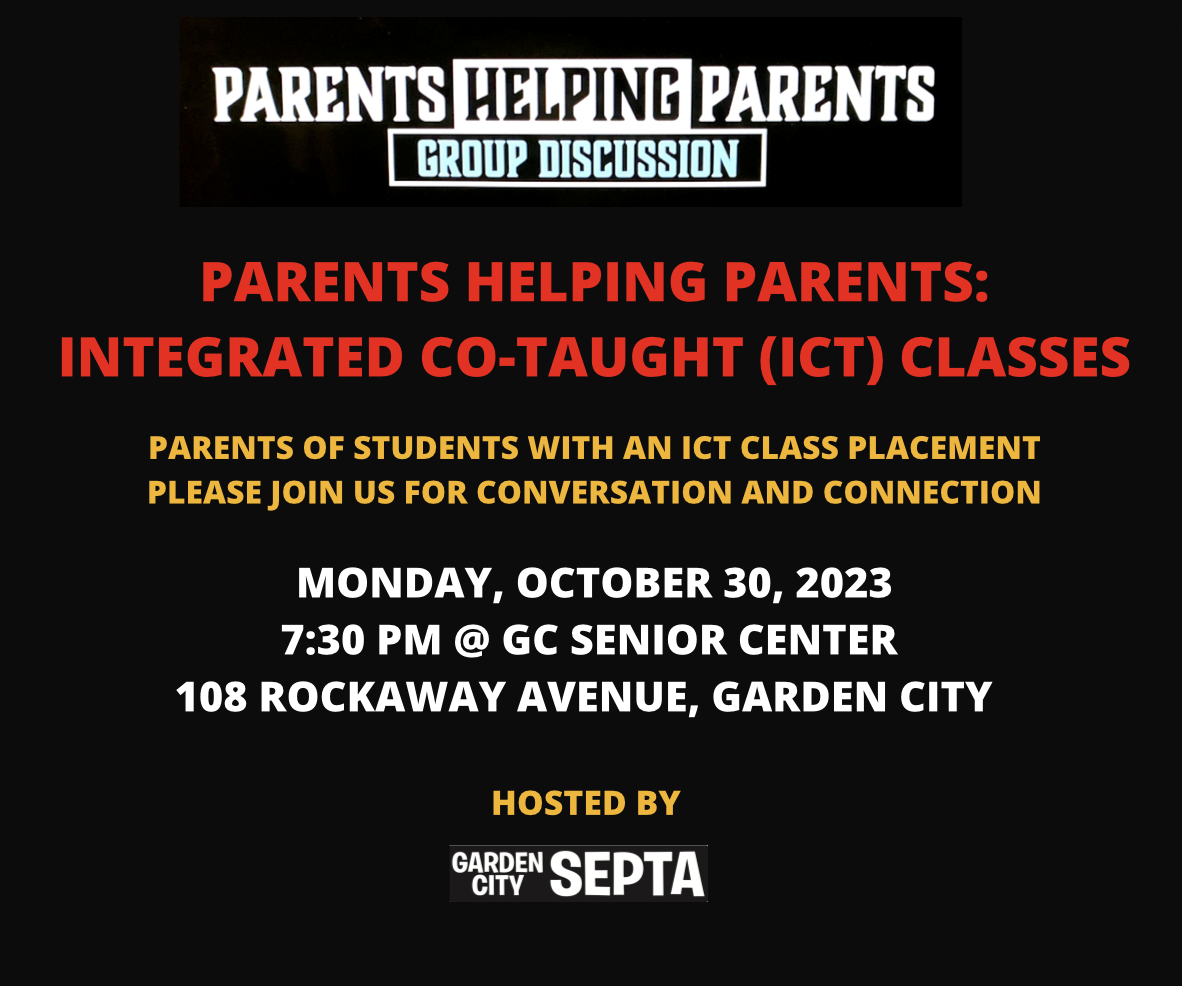 Parents Helping Parents: Integrated Co-Taught (ICT) Classes