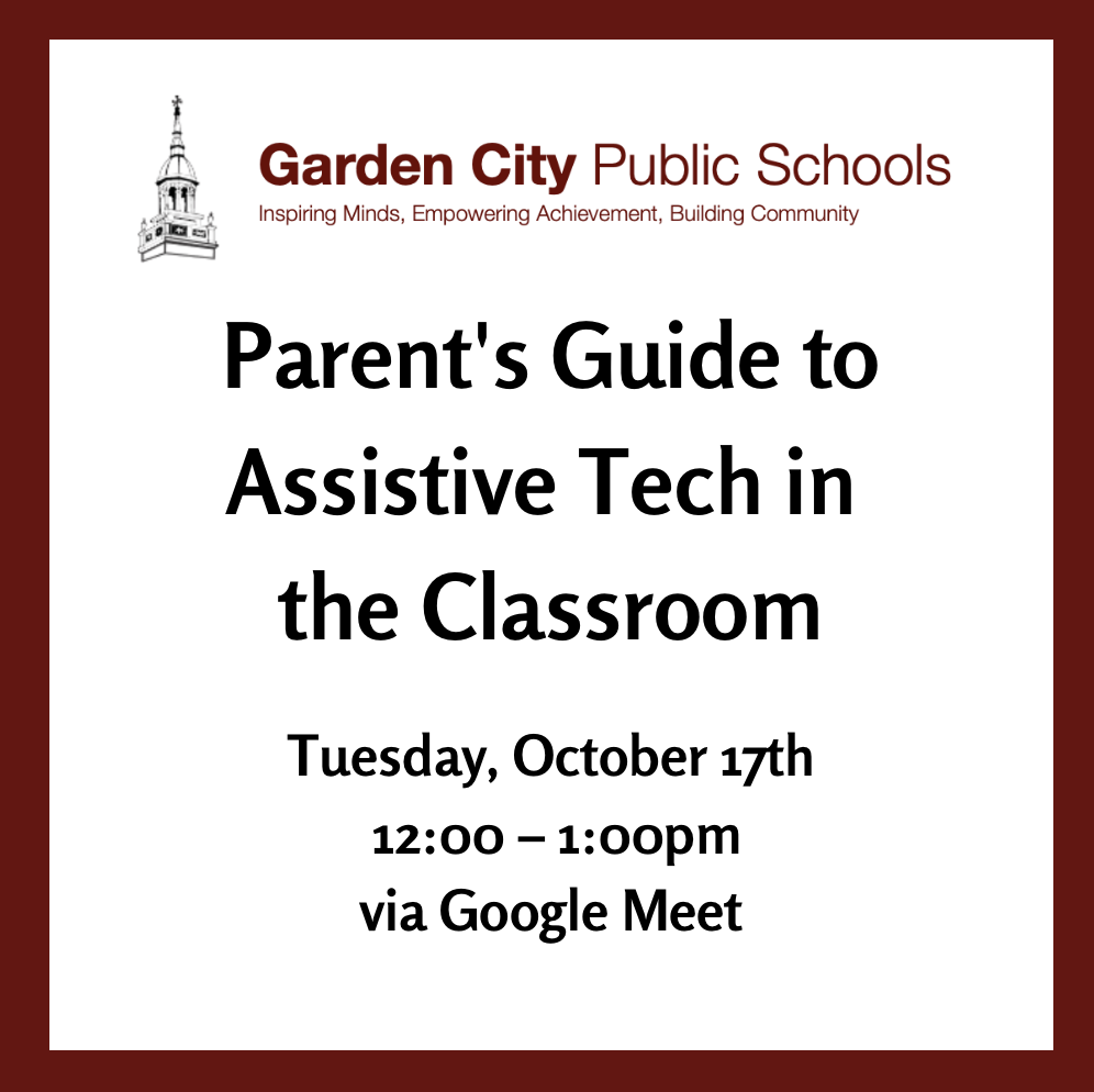Parent's Guide to Assistive Tech in the Classroom 