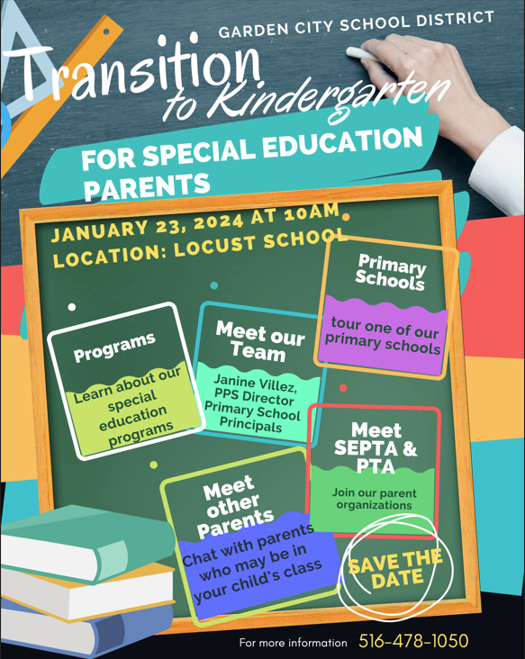 Transition to Kindergarten (Meeting for Special Education Parents)