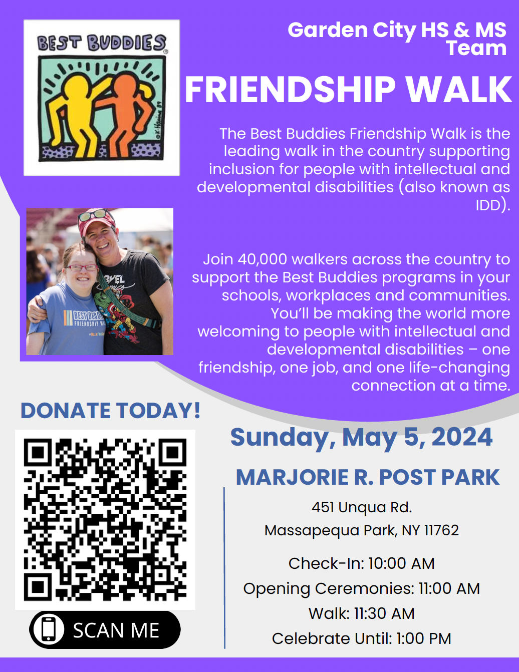 Best Buddies Friendship Walk