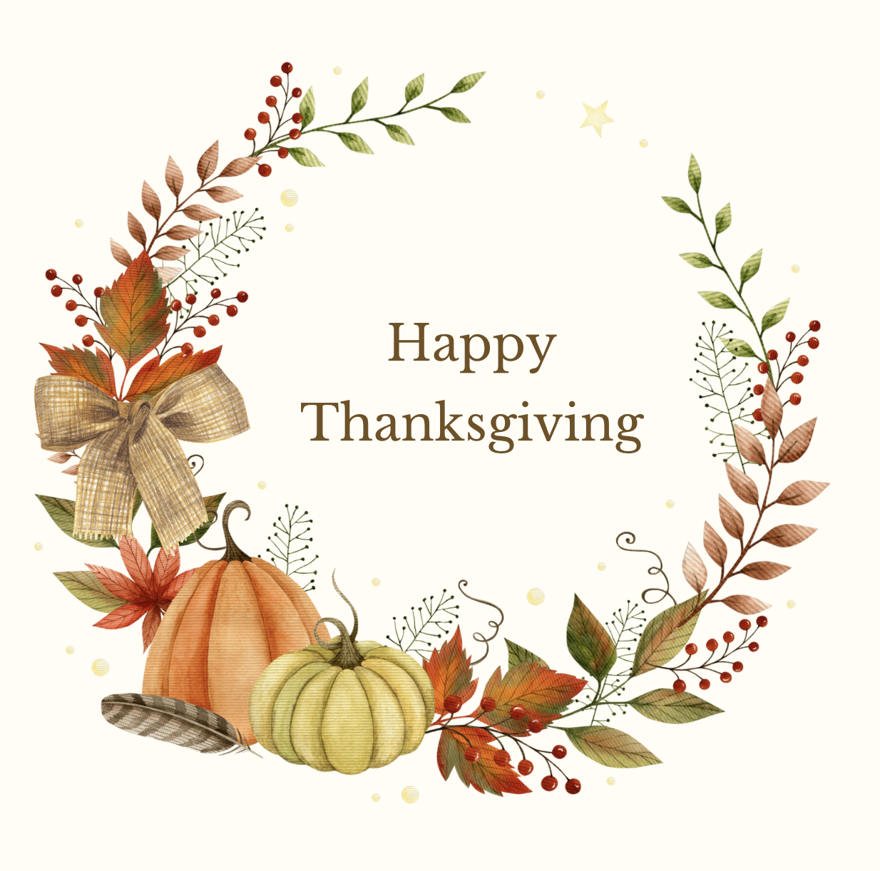 Thanksgiving Recess