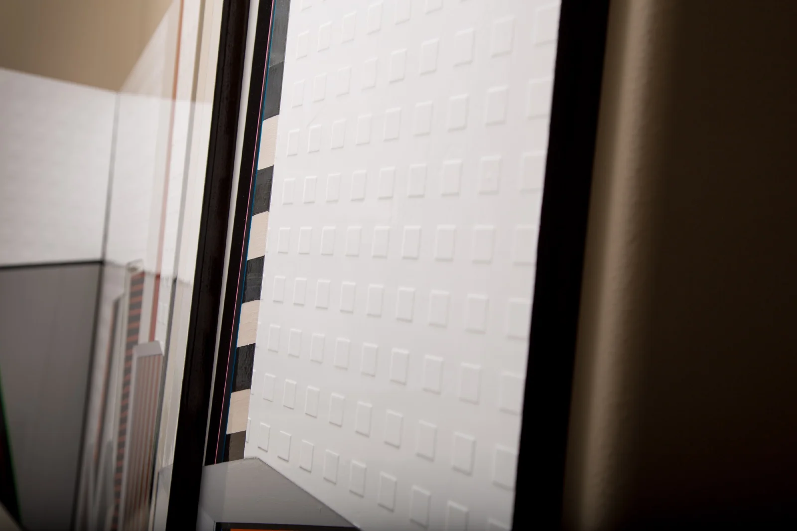   Geo City  |   4-Panel Corner Fade Set | 6ft x 4ft 