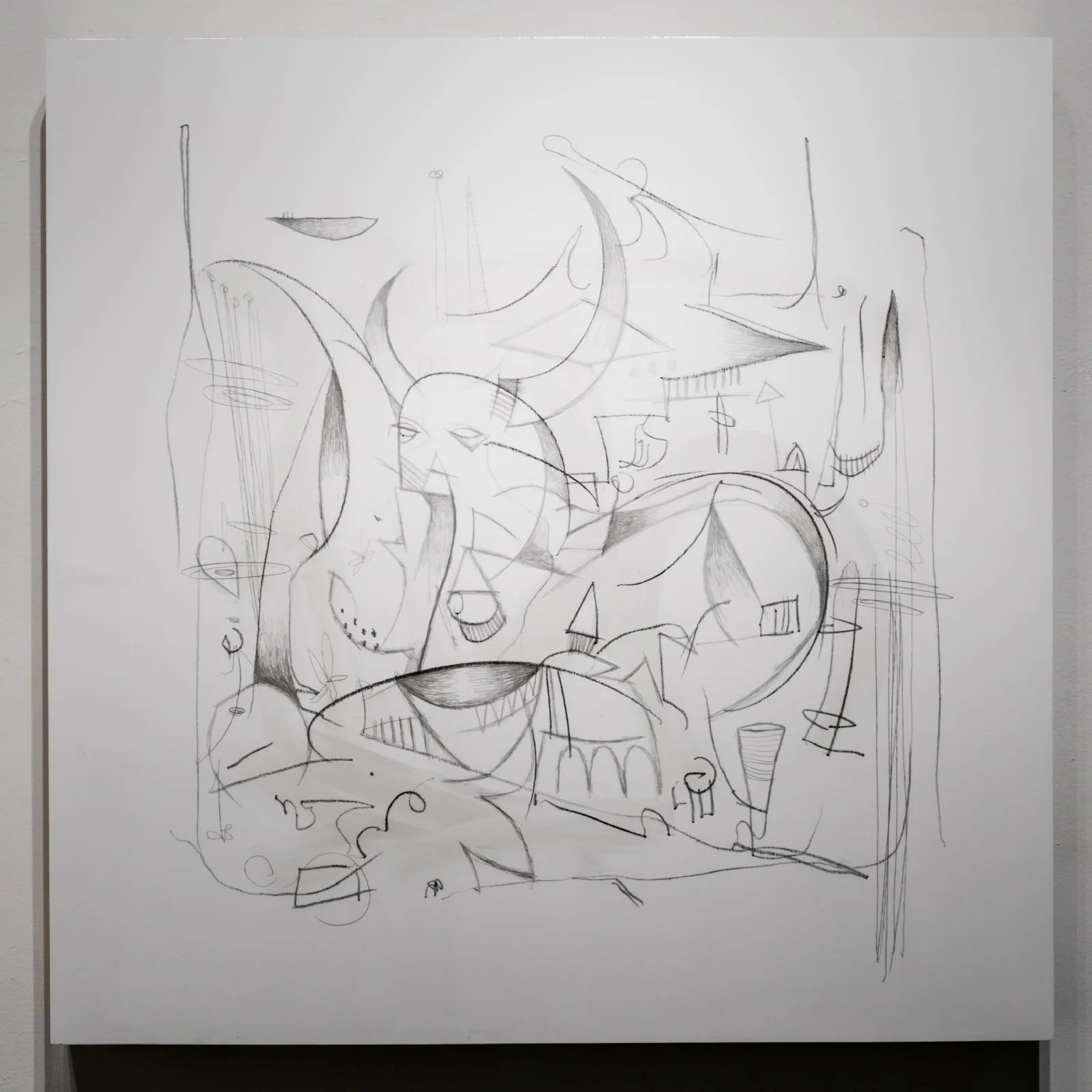   Immortal  | 3ft x 3ft | Pencil, Acrylic, Cherrywood Panel, UV-Clear 