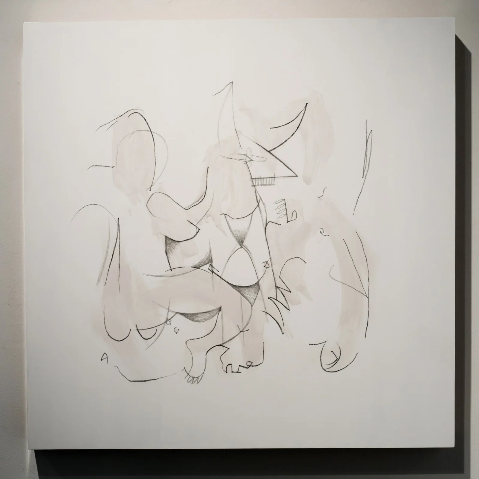   Soul  | 3ft x 3ft | Pencil, Acrylic, Cherrywood Panel, UV-Clear ++SOLD++   