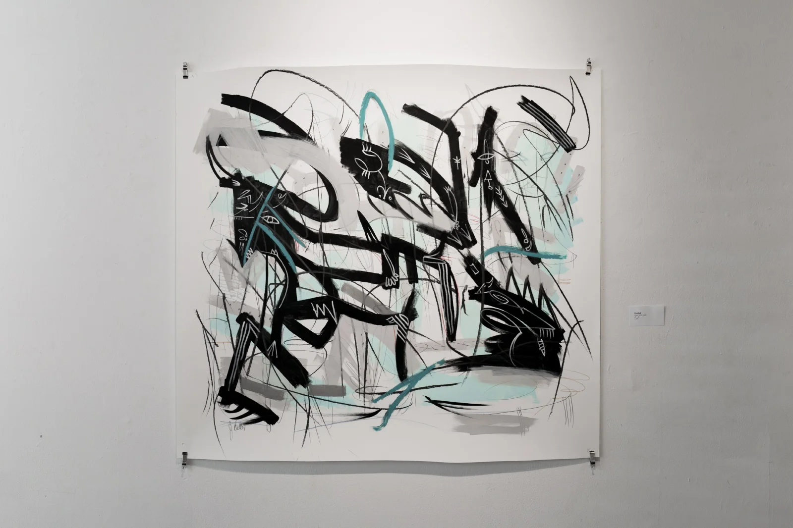   Untitled (05)  | 4ft x 4ft | Paper, Pencil, Acrylic ++SOLD++ 