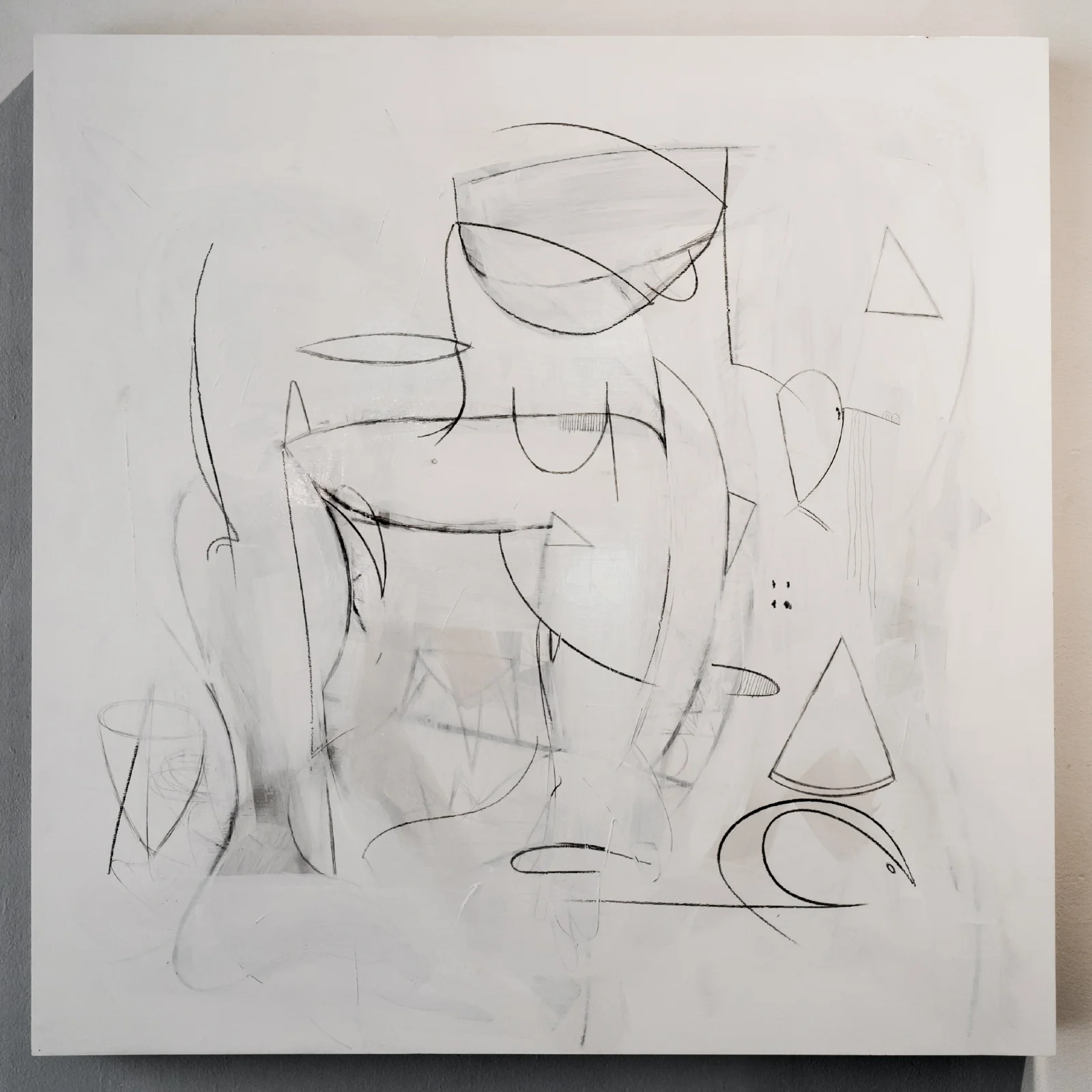   Messenger  | 3ft x 3ft | Pencil, Acrylic, Cherrywood Panel, UV-Clear 