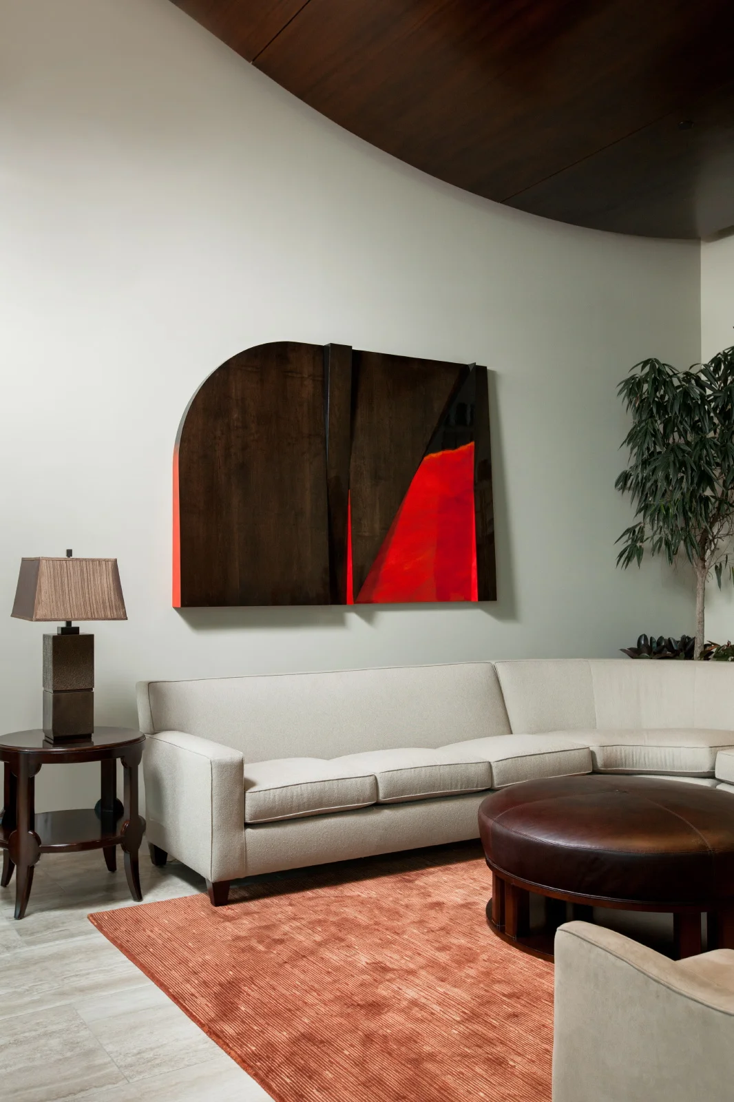   Bent Cloud  | Multi-Panel Fade Set, Curved | 5ft x 4ft 