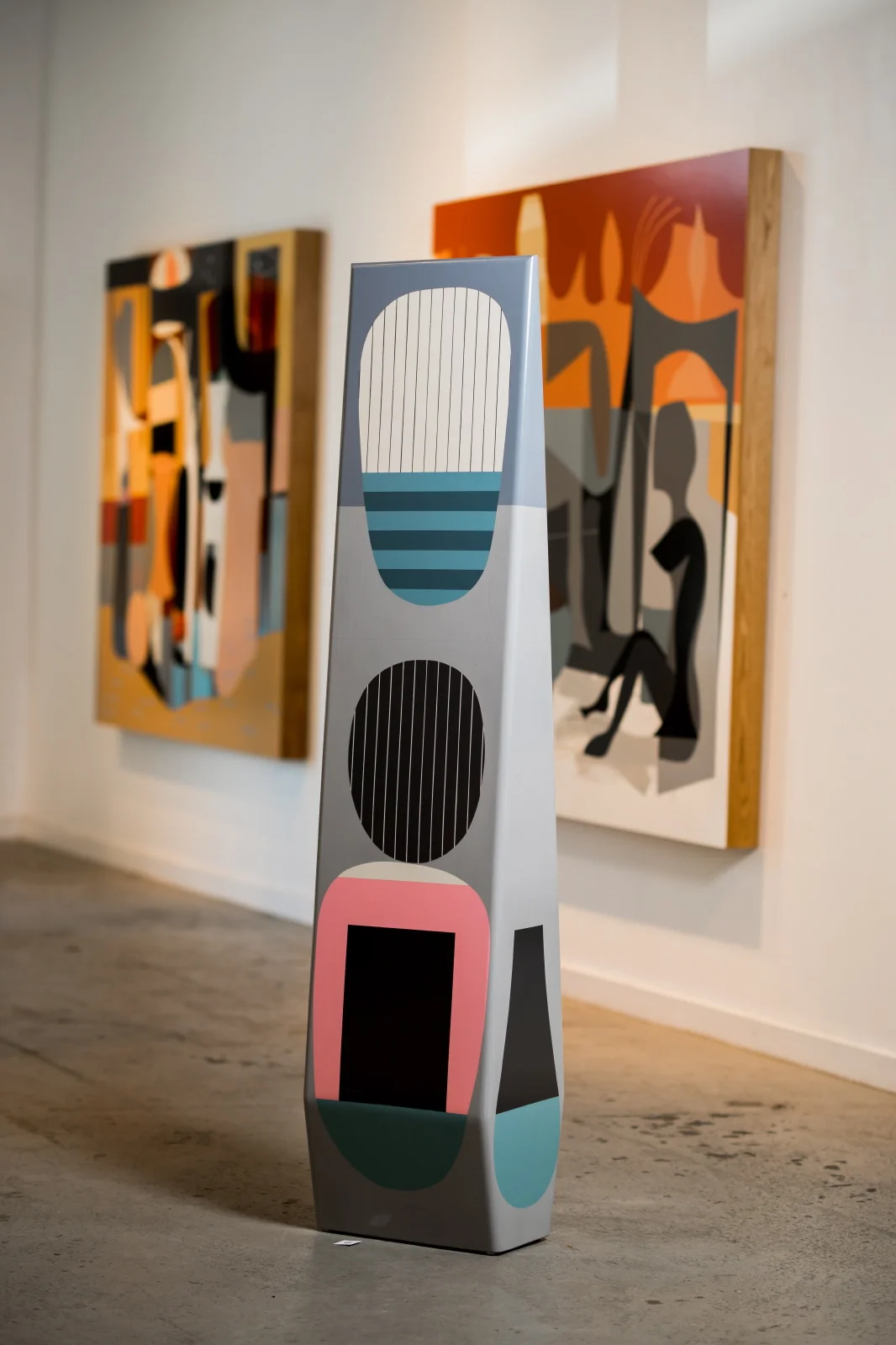   Elevate  | 6ft x 17in x 10 in | Acrylic on Wood, UV Clear 