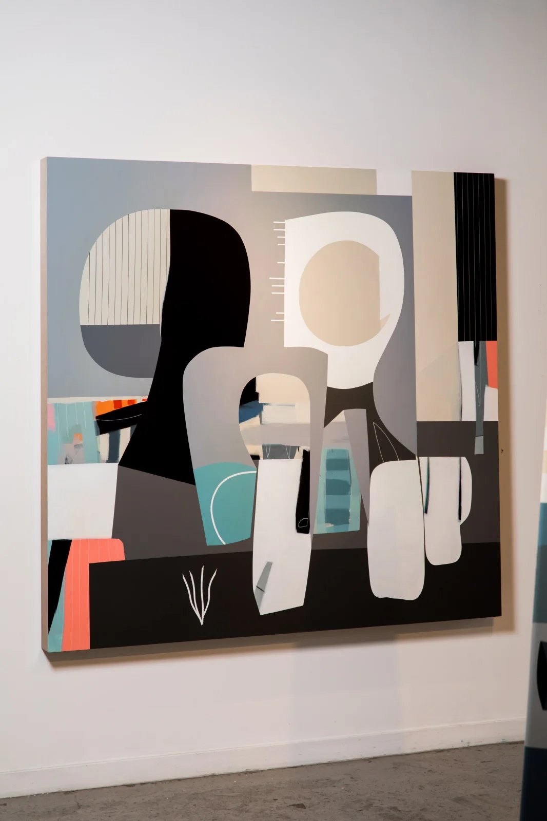   Us  | 6’x 6’3”x 4” | Acrylic, UV Clear, Oak Panel 