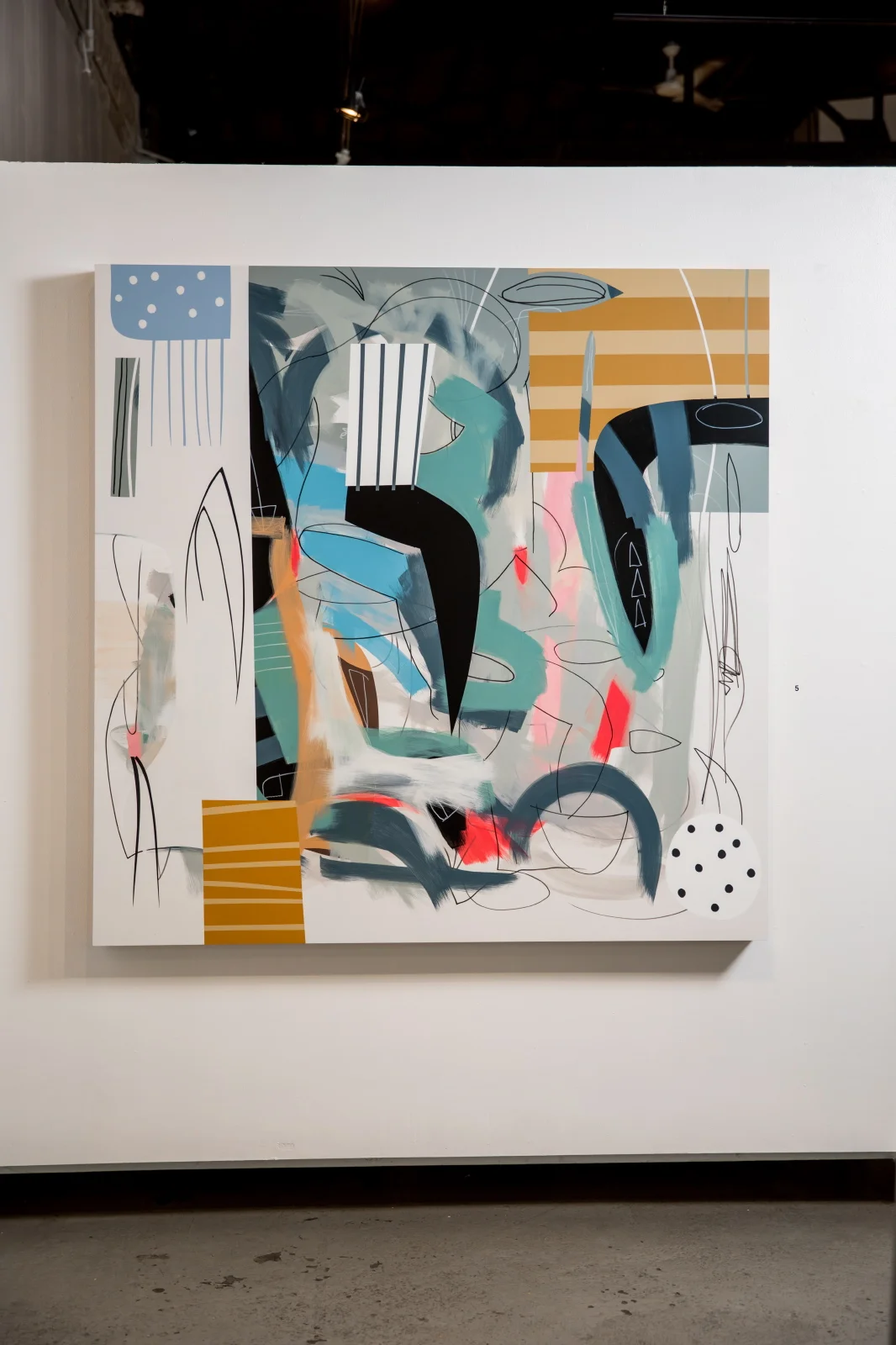   Voyage  | 5’x 5’ | Acrylic, UV Clear, Oak Panel 