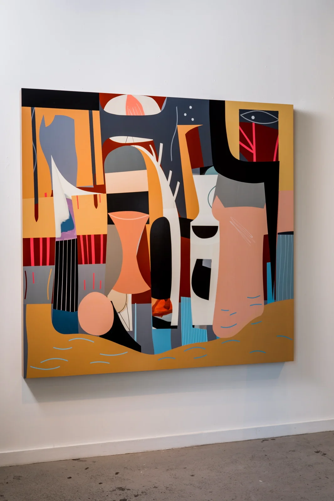  Ripen  | 6’x 6’3”x 4” | Acrylic, UV Clear, Oak Panel 