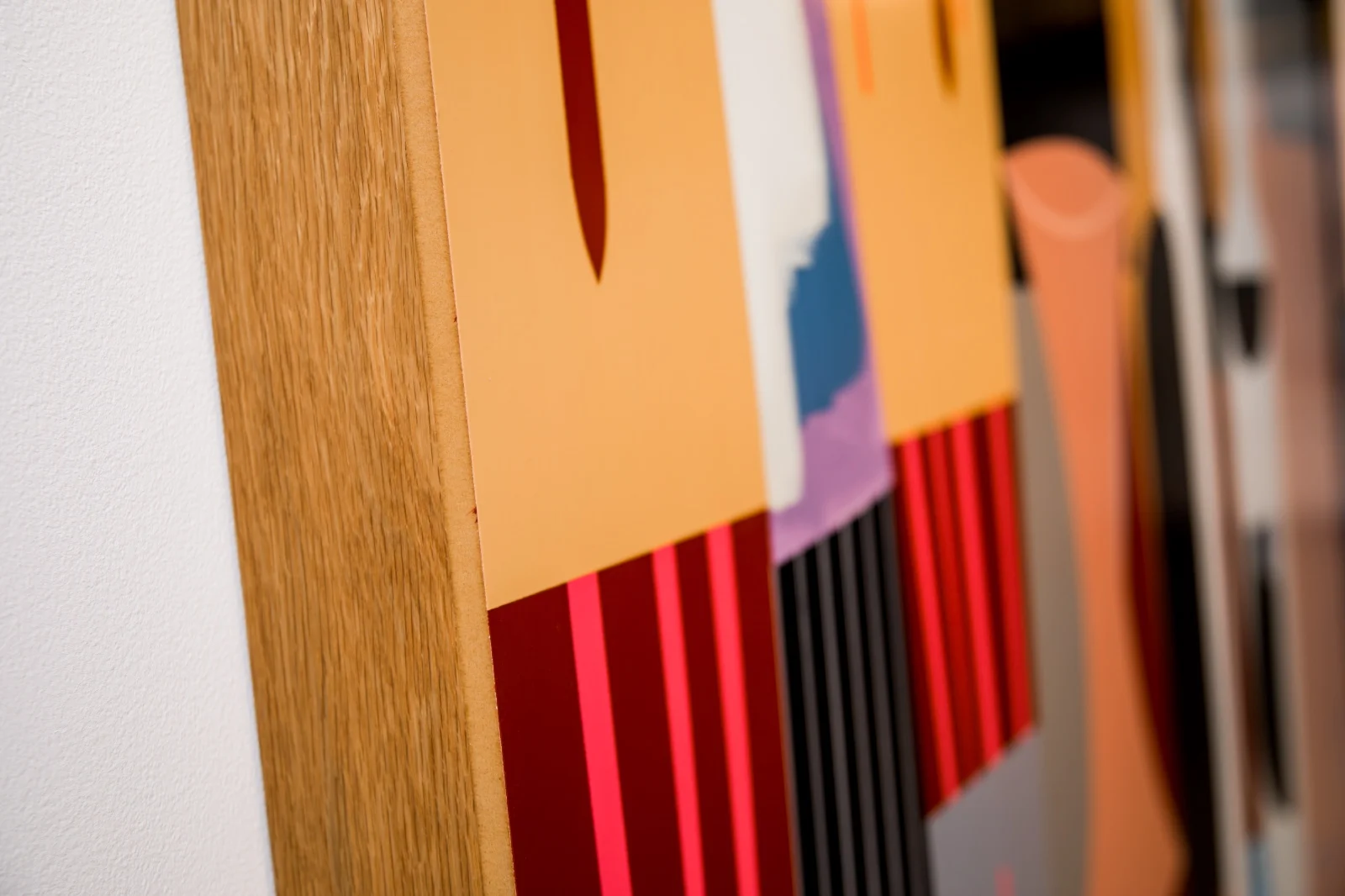   Ripen  | 6’x 6’3”x 4” | Acrylic, UV Clear, Oak Panel 