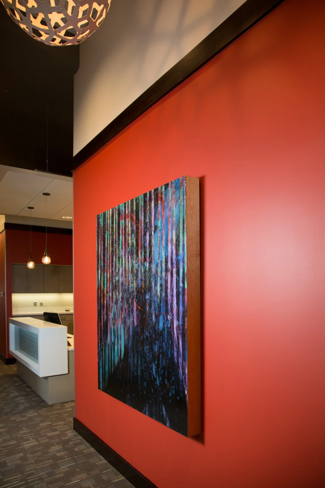   Dark Road Light Rain  | 5ft x 4ft 