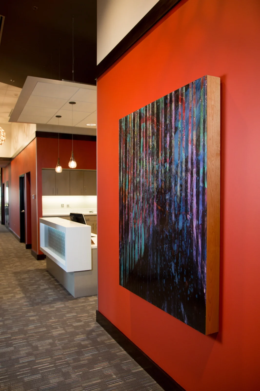   Dark Road Light Rain  | 5ft x 4ft 