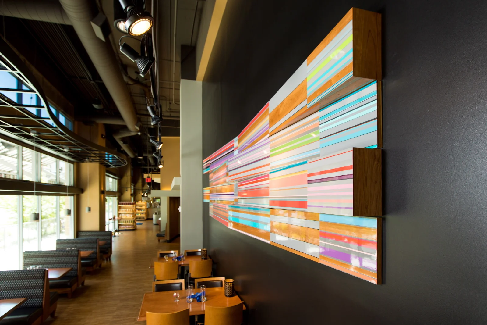   Amalfi  |   8-Panel Horizontal Fade Set | 15ft x 4ft 