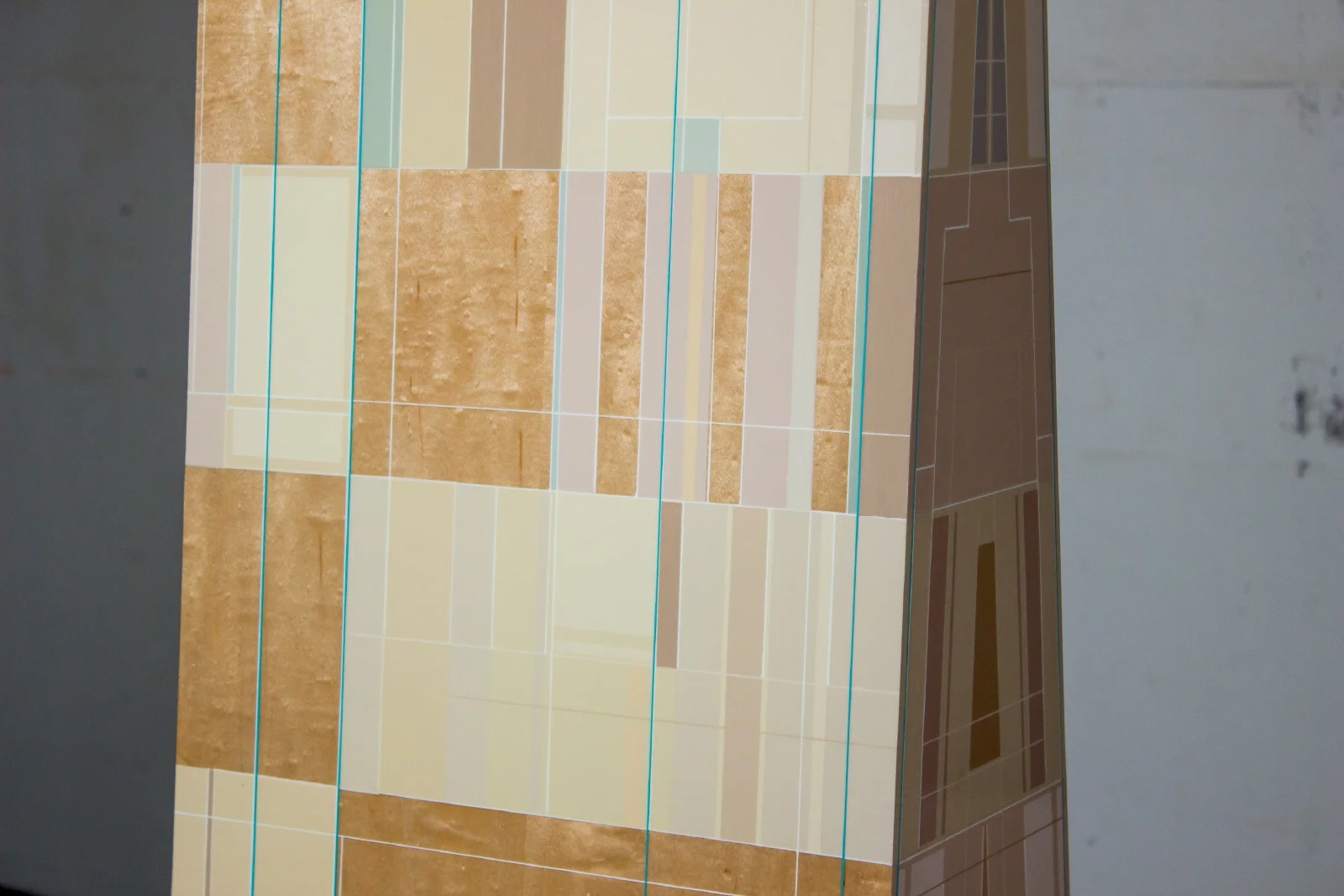   Blonde Tower  | 6ft x 17in x 10in 