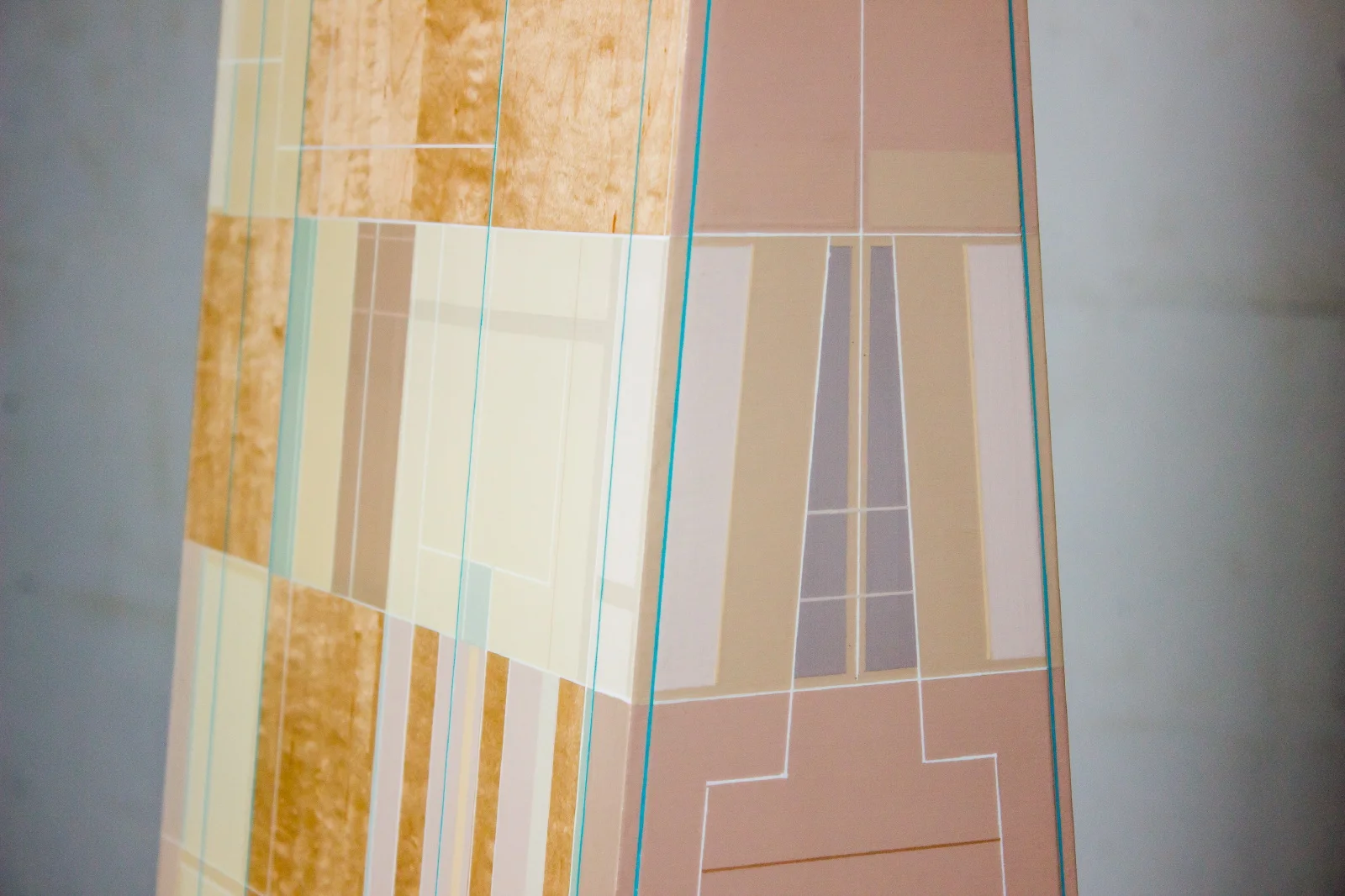   Blonde Tower  | 6ft x 17in x 10in 