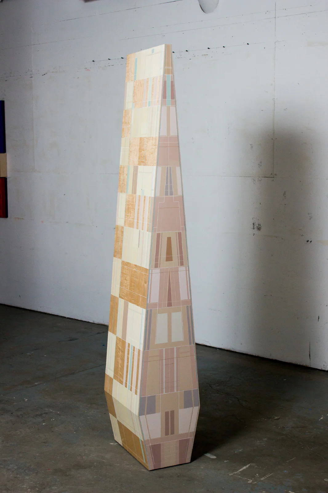   Blonde Tower  | 6ft x 17in x 10in 