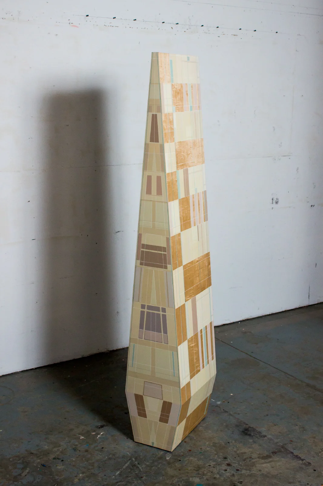   Blonde Tower  | 6ft x 17in x 10in 