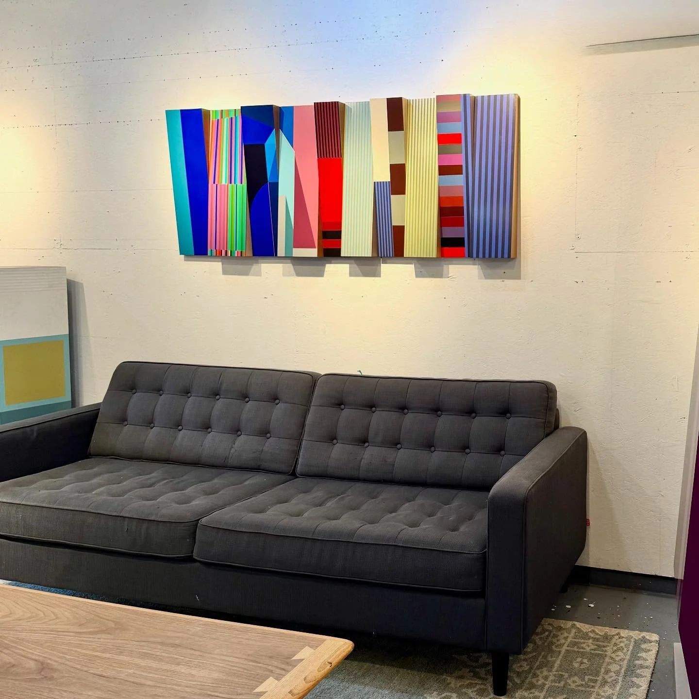 Beacon | 24” x 60”; 10-Panel Fade Set; Cherry Wood; Acrylic; Clear Coat