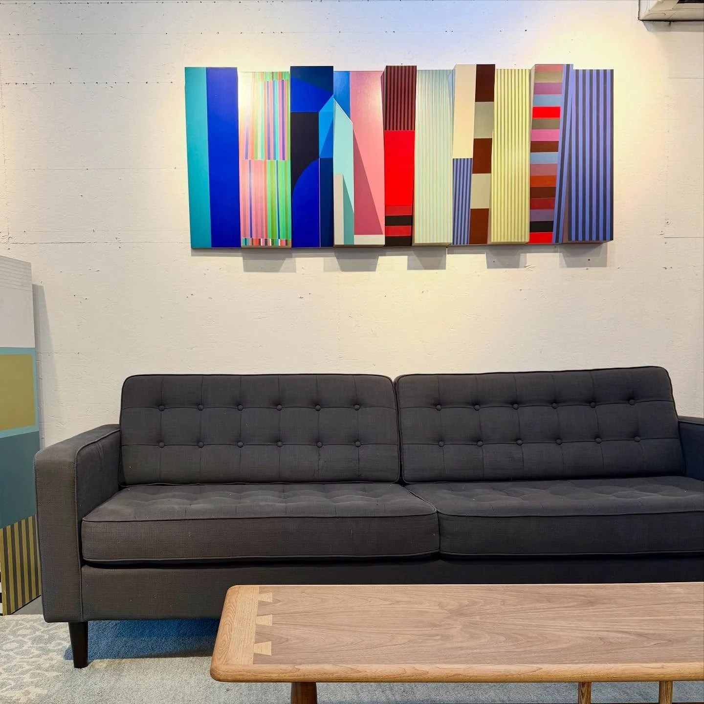 Beacon | 24” x 60”; 10-Panel Fade Set; Cherry Wood; Acrylic; Clear Coat