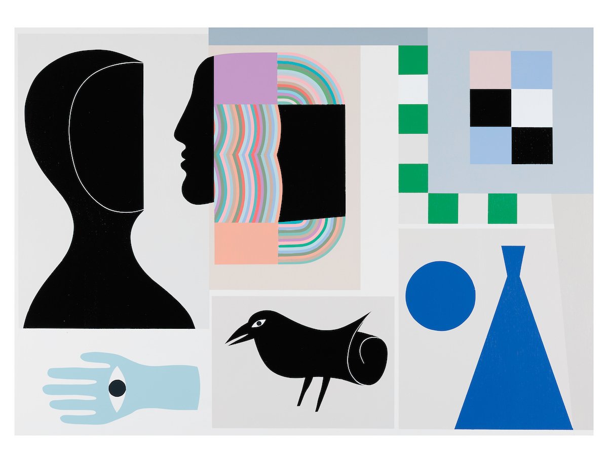   Filament  • 36” x 48" • Acrylic on Wood Panel 