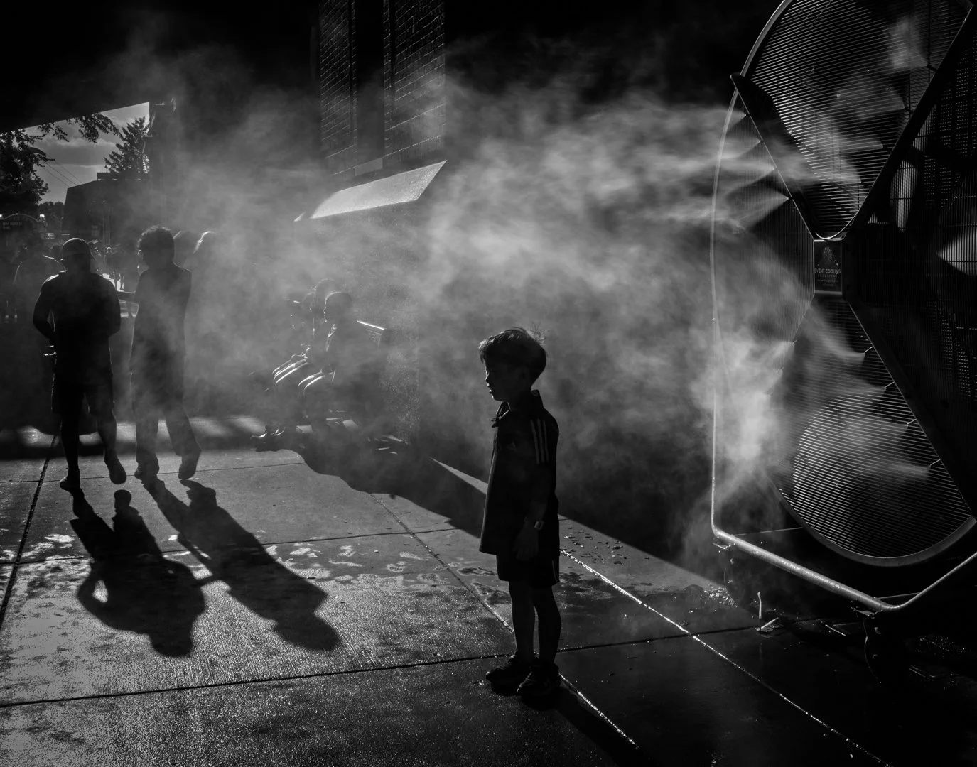 "Hot Day at the Fair" | January 2026 | Mono Topic (Shadows) - Print | "Best in Show" Acceptance (Score: 15)