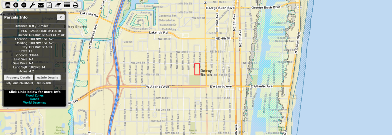 FEMA Flood Mapping of Delray Beach