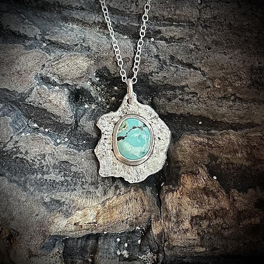 Stone Splatter Pendant F