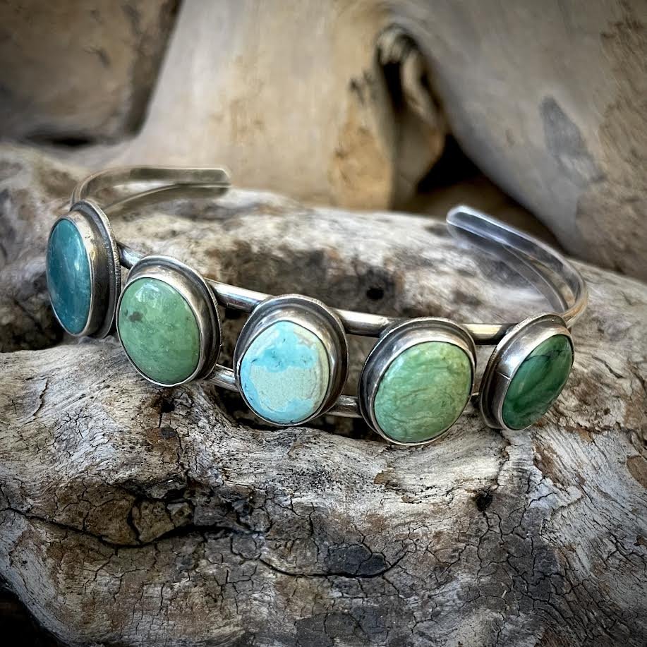 Turquoise Sampler Cuff