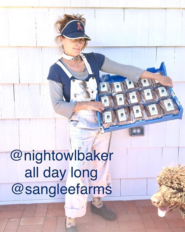good day🌱

so excited to be representing @sangleefarms starting today💥

#breadwithbenefits
#wildyeasted
#triplefermented
#functionalnutrition
#knowyourfarmer
#keepitsimple
#northfork
#bakerslife 
@teadish