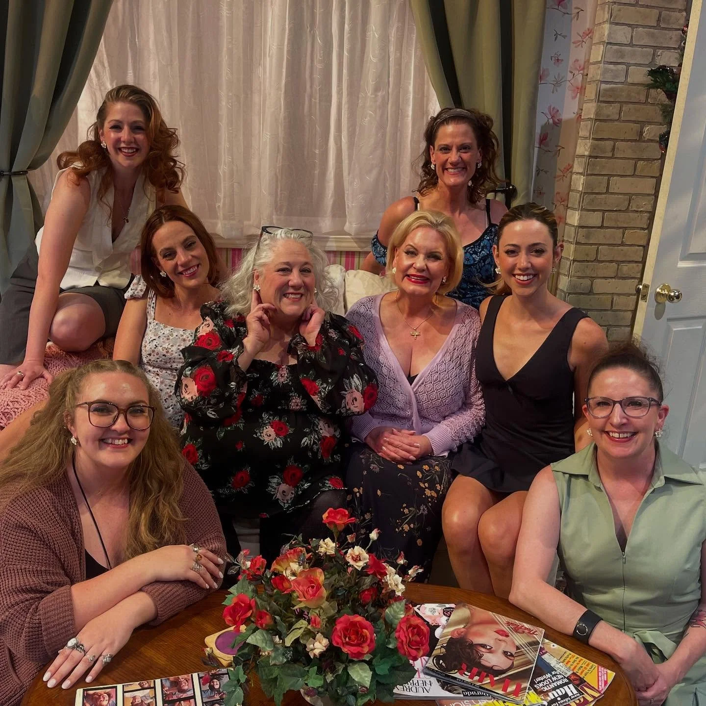 Happy Closing to Steel Magnolias🩷 an incredible show filled with the most talented ladies, best hikes and of course Armadillo cake. Will miss these people and this summer always🩷