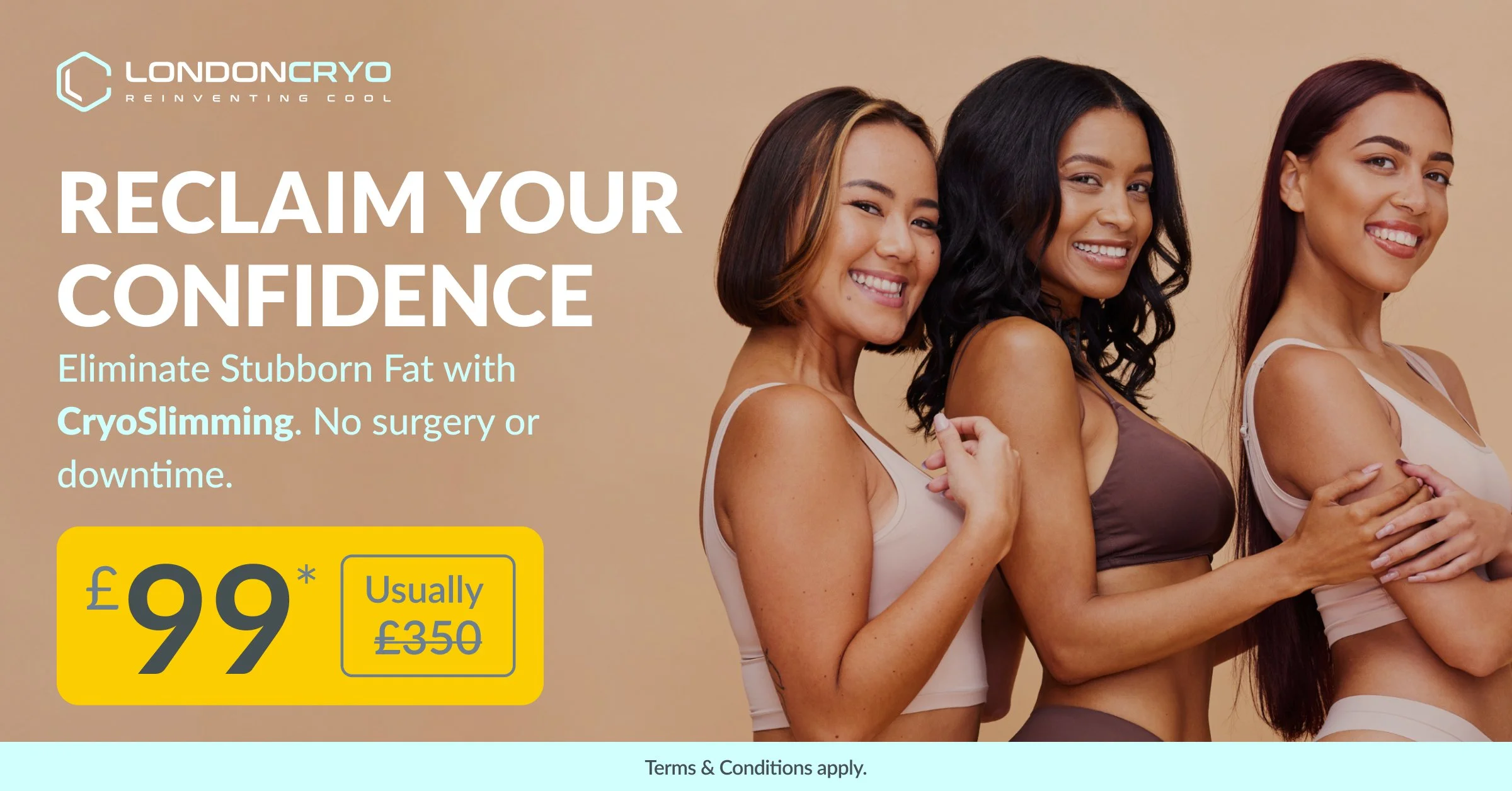 June’s Coolest Beauty Boost @ LondonCryo CryoSlimming, Cryofacial and Fat Burner IV Drip on sale now