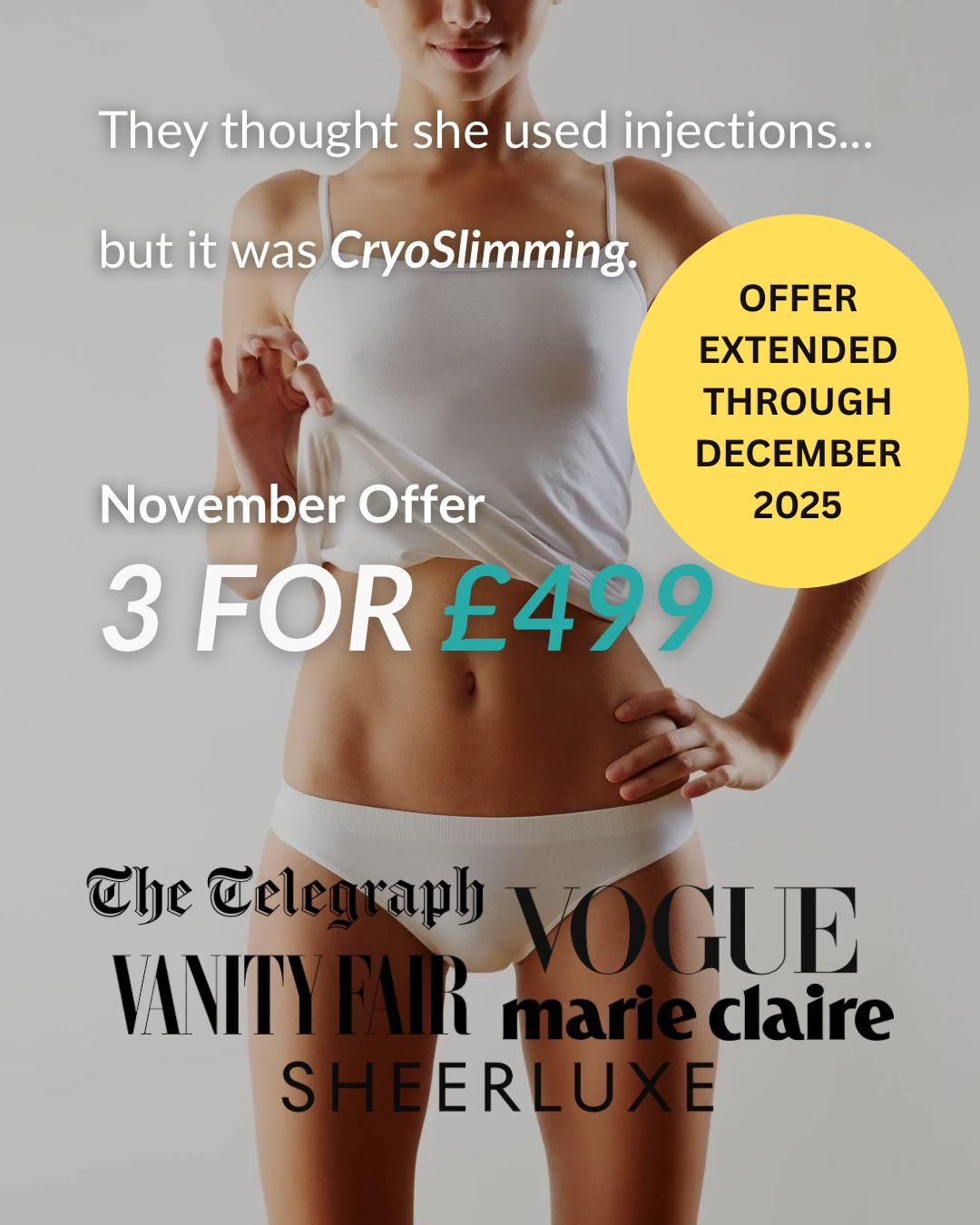 Get Slim. Get CryoSlim!