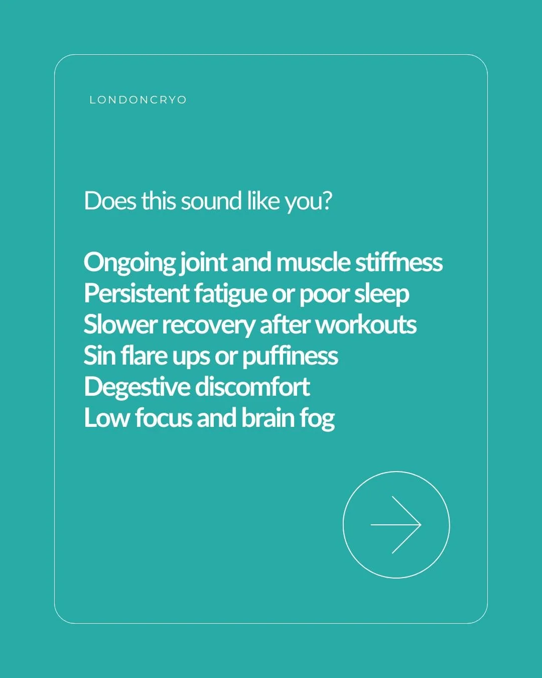 Low energy. Brain fog. A body that just doesn&rsquo;t feel like itself anymore&hellip;

Many people don&rsquo;t realise that low-grade inflammation can sit quietly in the background, influencing how you move, recover, sleep and even how your skin loo
