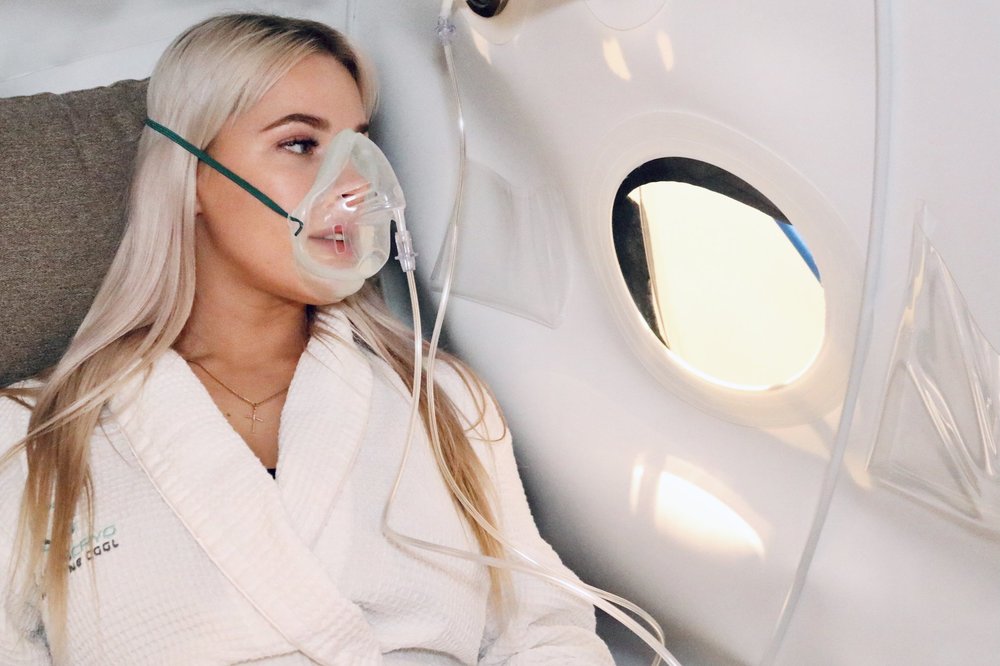 Hyperbaric oxygen therapy chamber at LondonCryo