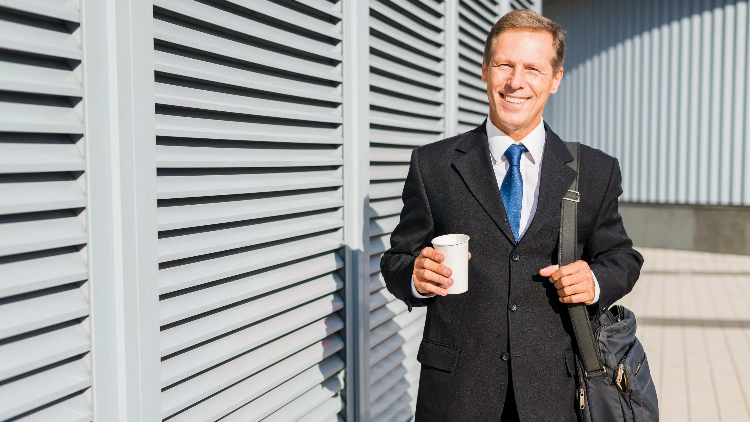 Person appearing mentally clear, confident, and focused in everyday life