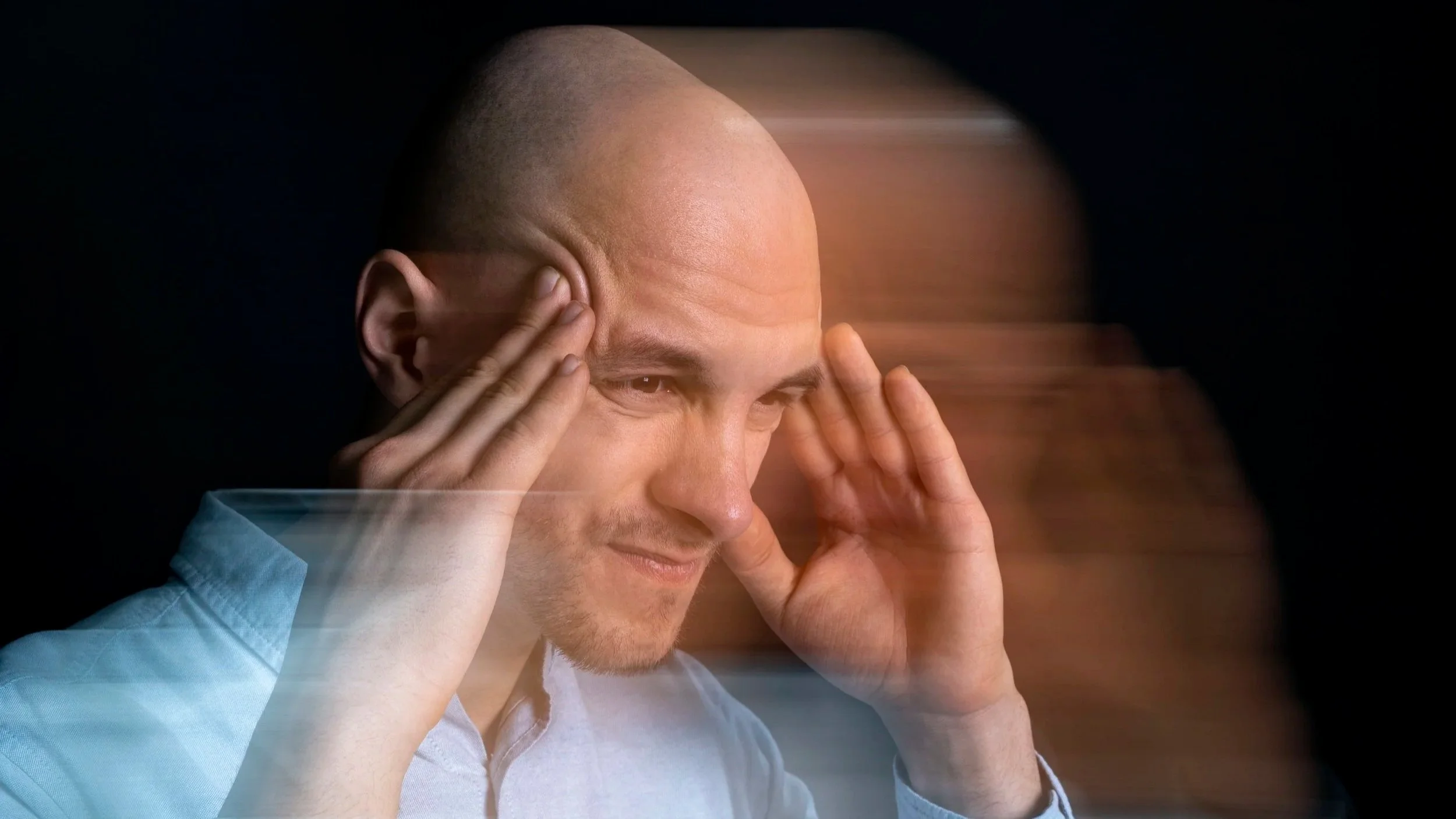 Conceptual image representing inflammation, joint sensitivity, and nervous system involvement in arthritis