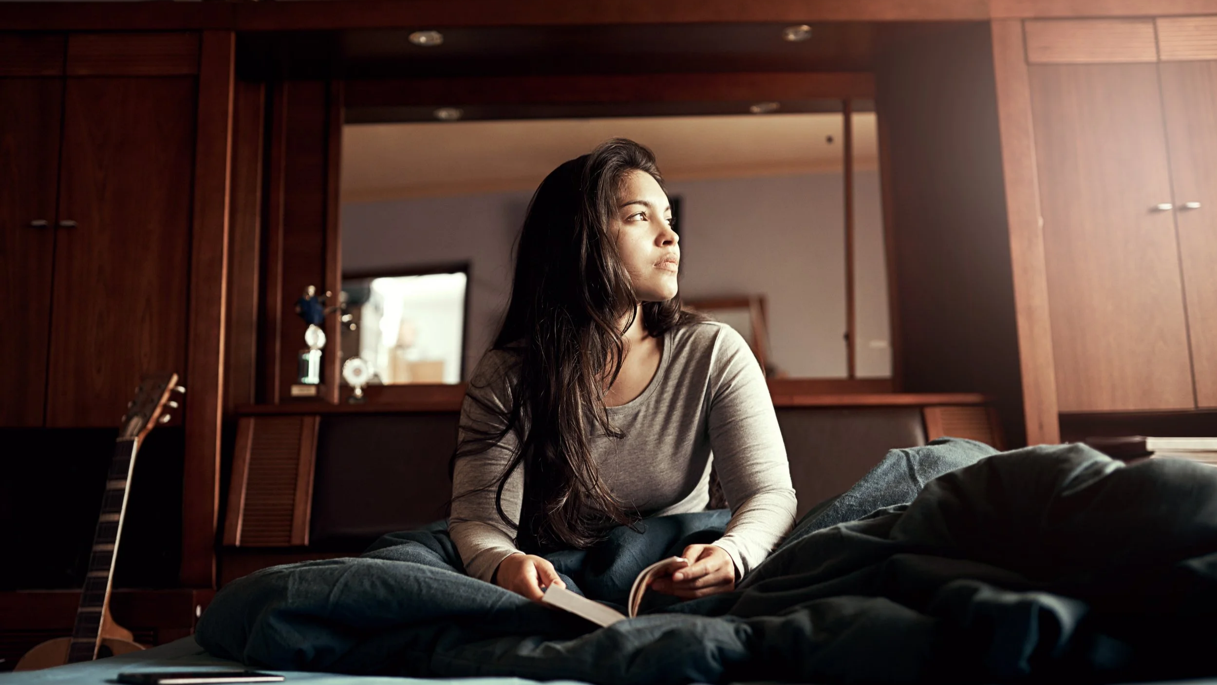 Person experiencing ongoing anxiety and nervous system tension