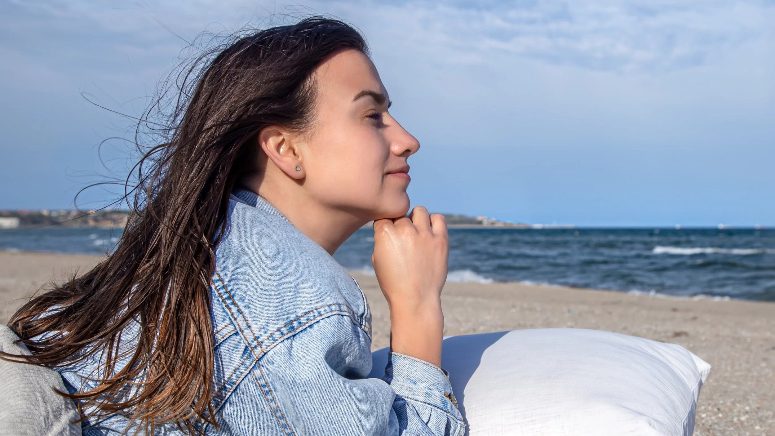Person feeling calm and grounded after nervous system regulation improves