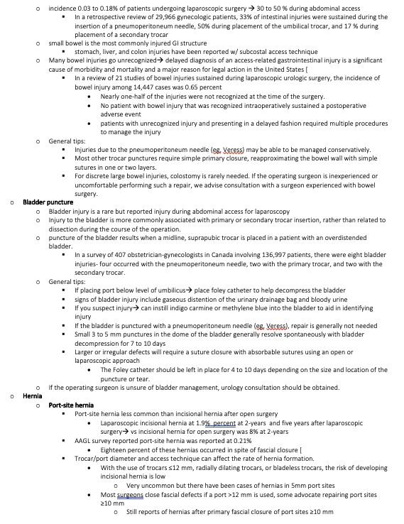 Fundamentals of Laparoscopy: Part III — CREOGS Over Coffee