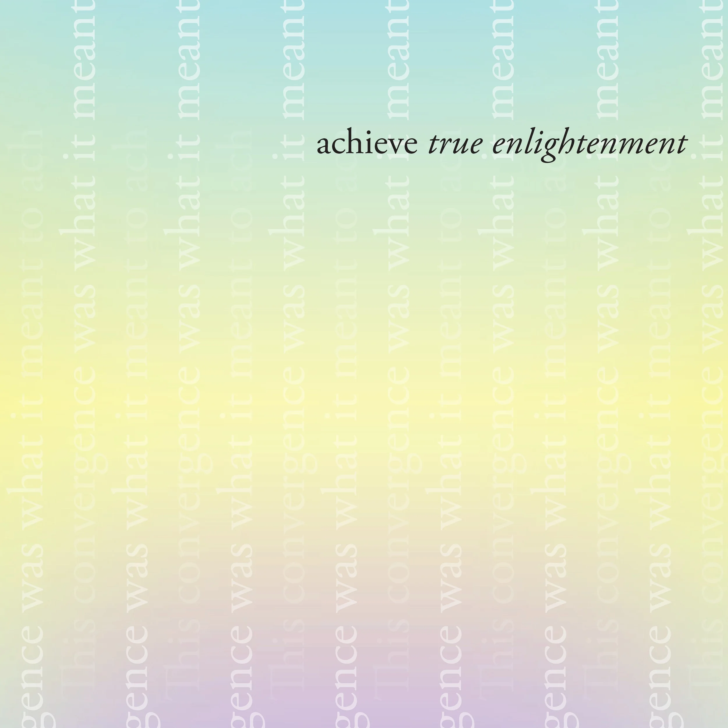 Convergence: Type Only