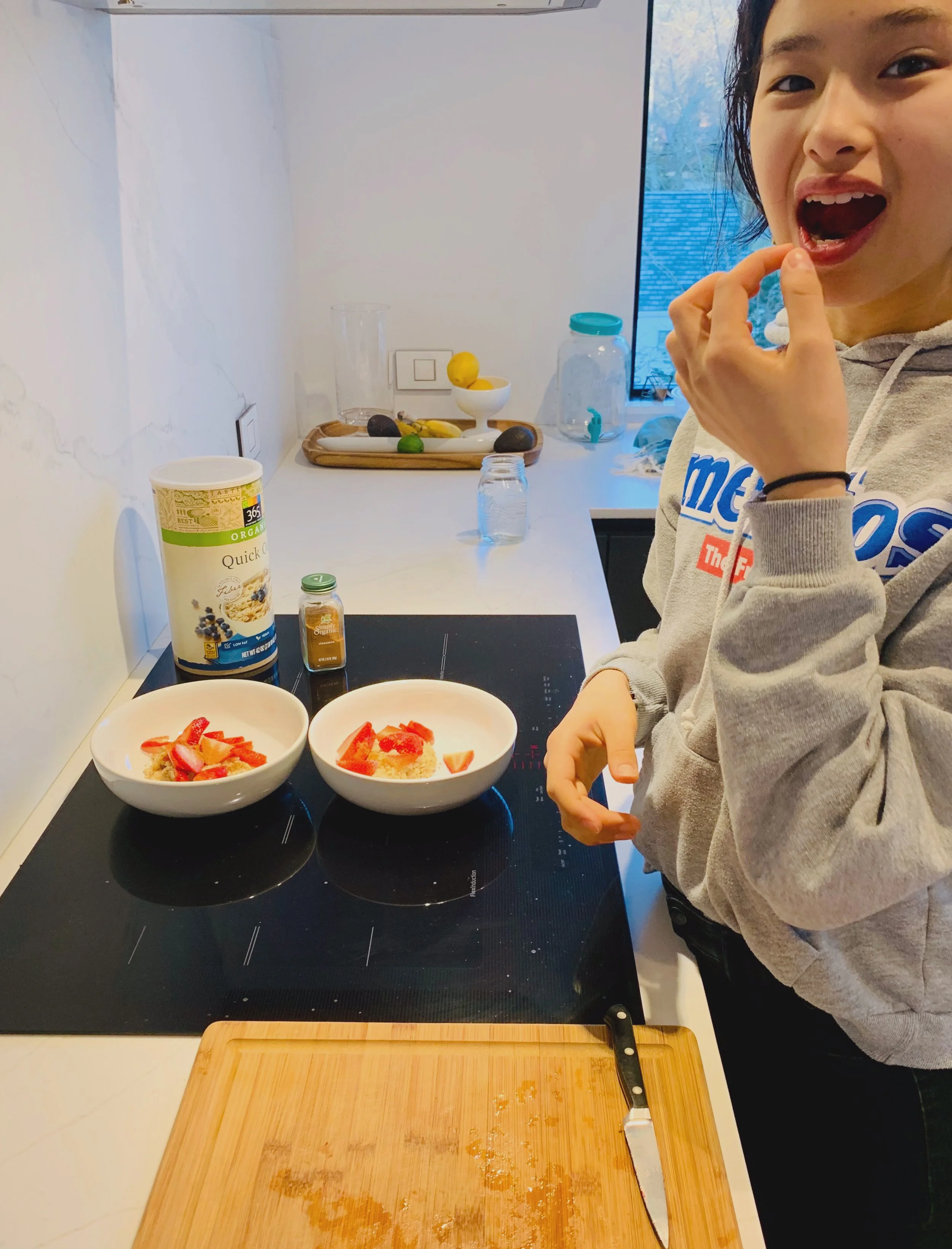 Me and my cutting board.