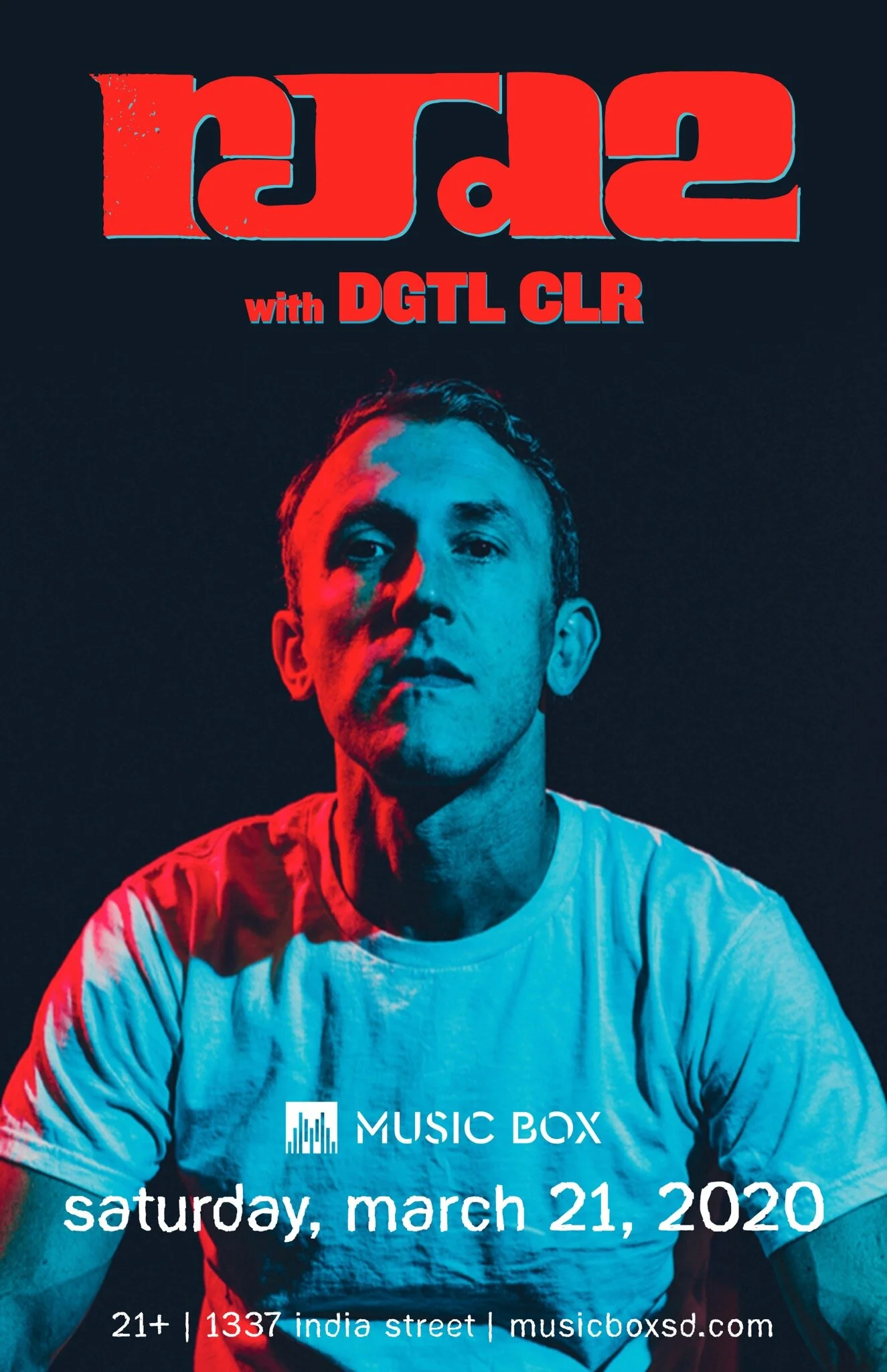 Music Box presents: RJD2, DGTL CLR, Monsieur Turbeau