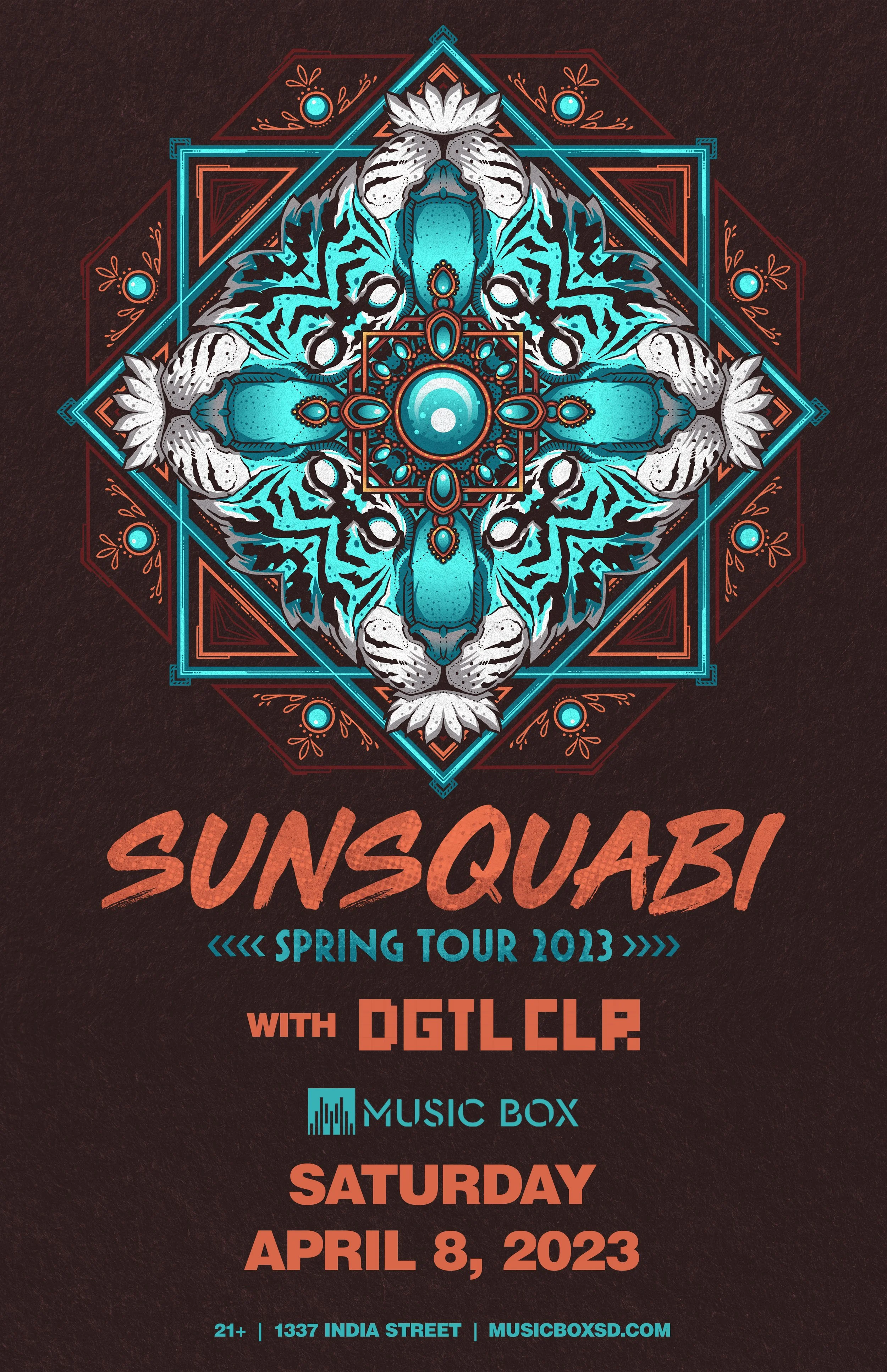 Sunsquabi &amp; DGTL CLR at MusicBox