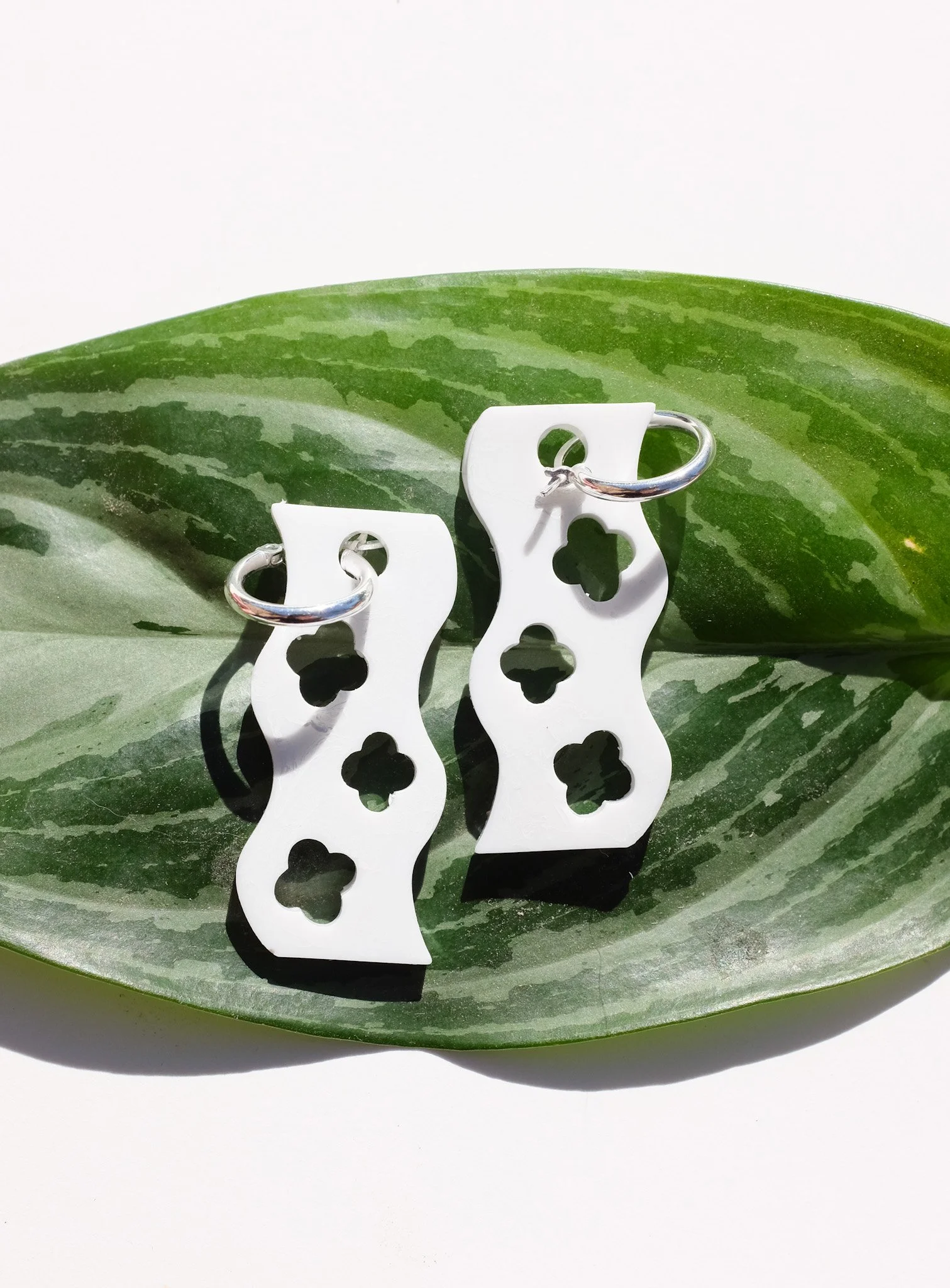 The Floral Wave Hoops