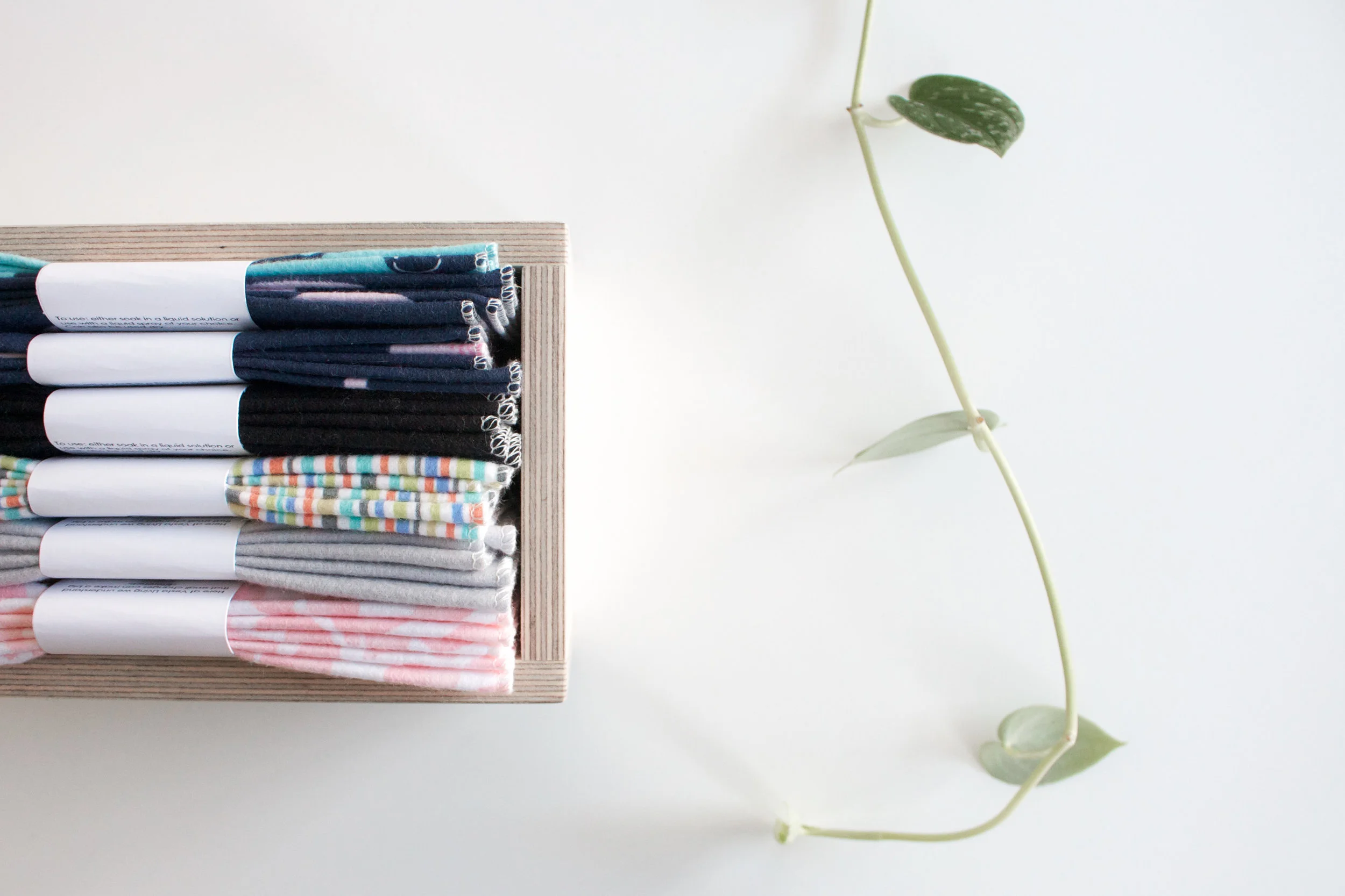 Baby Wipes Plywood Box