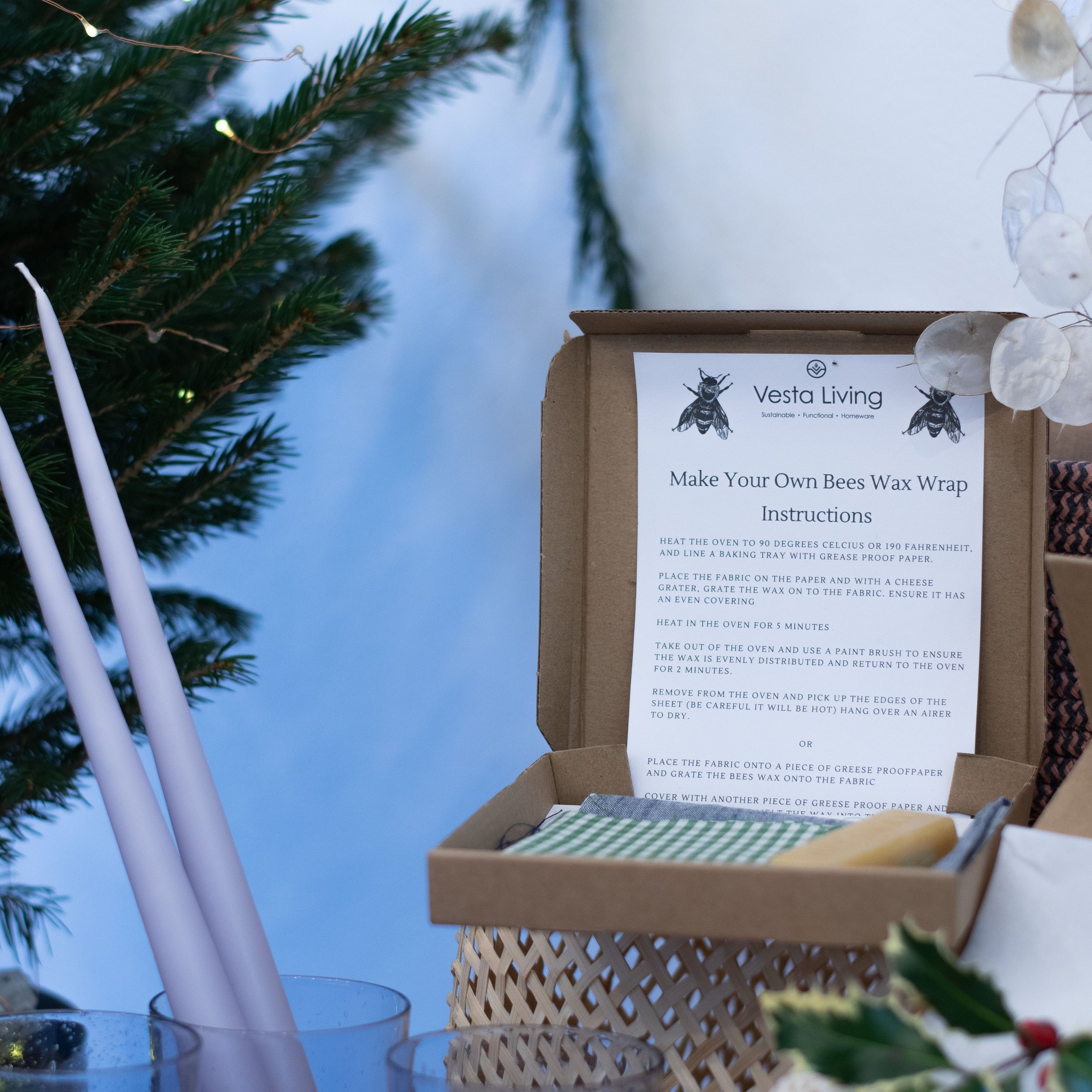 Bees Wax Wrap DIY kit
