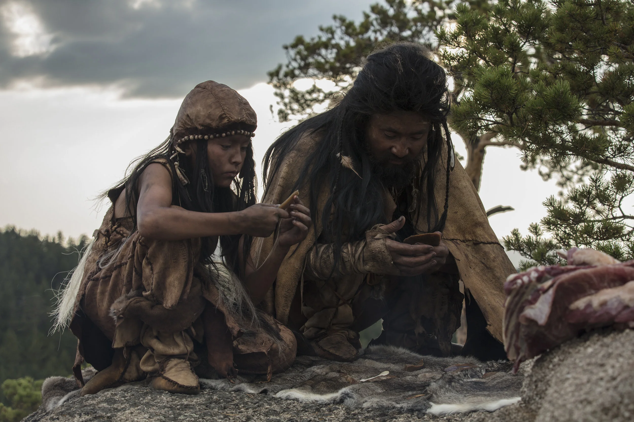 Father and son from the Solutre Culture.jpg